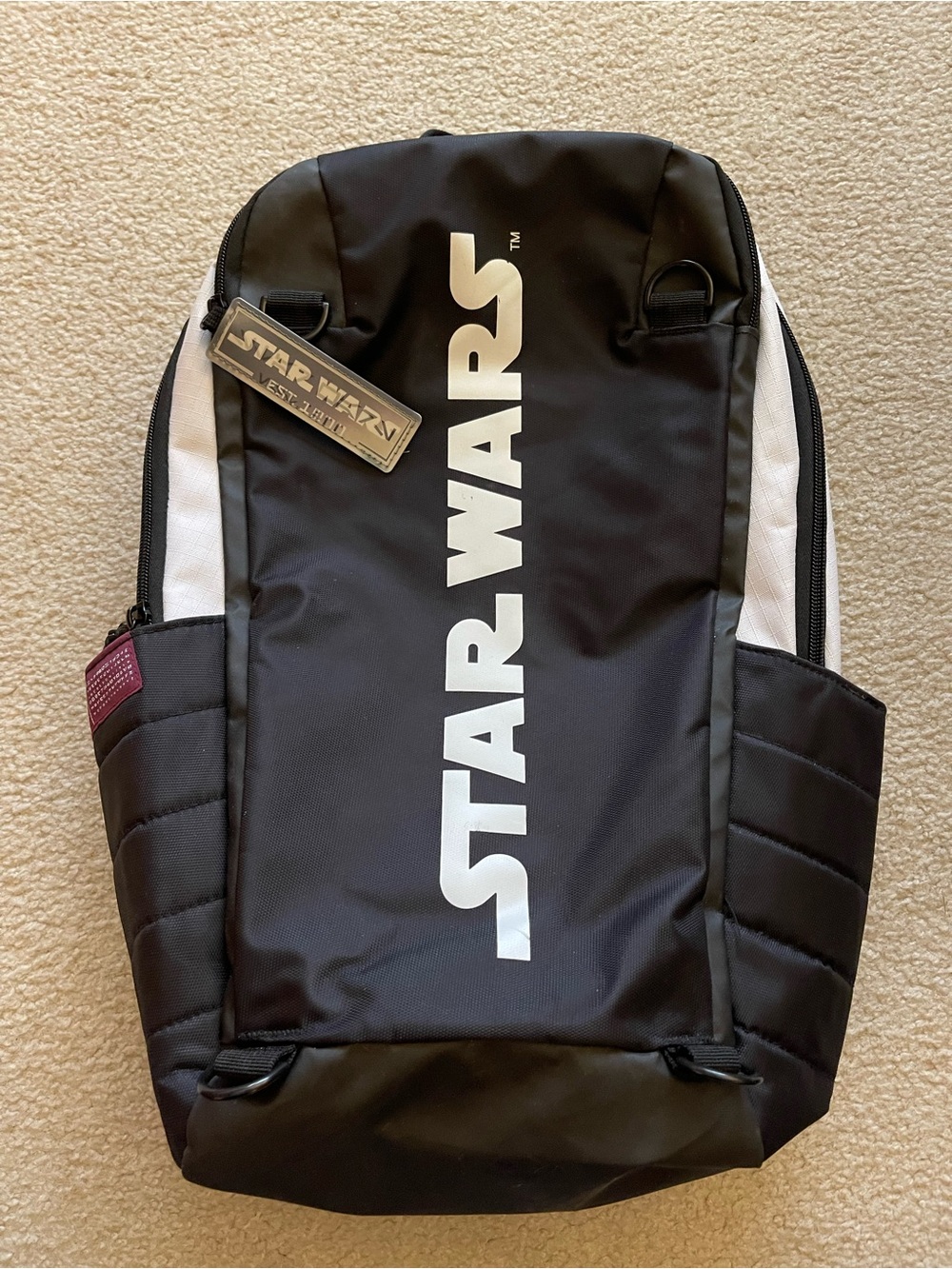 Star Wars Disneyland Star Wars Land White & Black Backpack